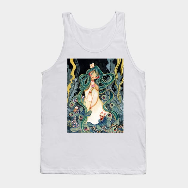 Vocaloid Tank Top by Alina Chau